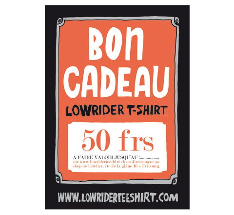 Bon cadeau-Gift card-Gutschein