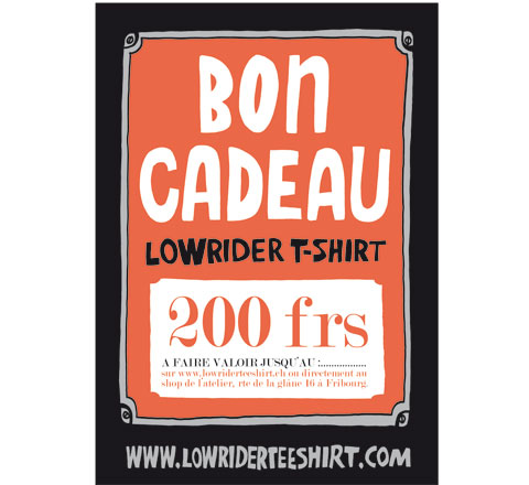 Bon cadeau-Gift card-Gutschein